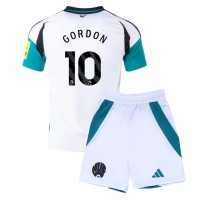 Newcastle United Anthony Gordon #10 Tredjeställ Barn 2024-25 Korta ärmar (+ Korta byxor)